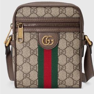 Authentic Gucci GG Supreme Canvas Web Ophidia Crossbody Mini